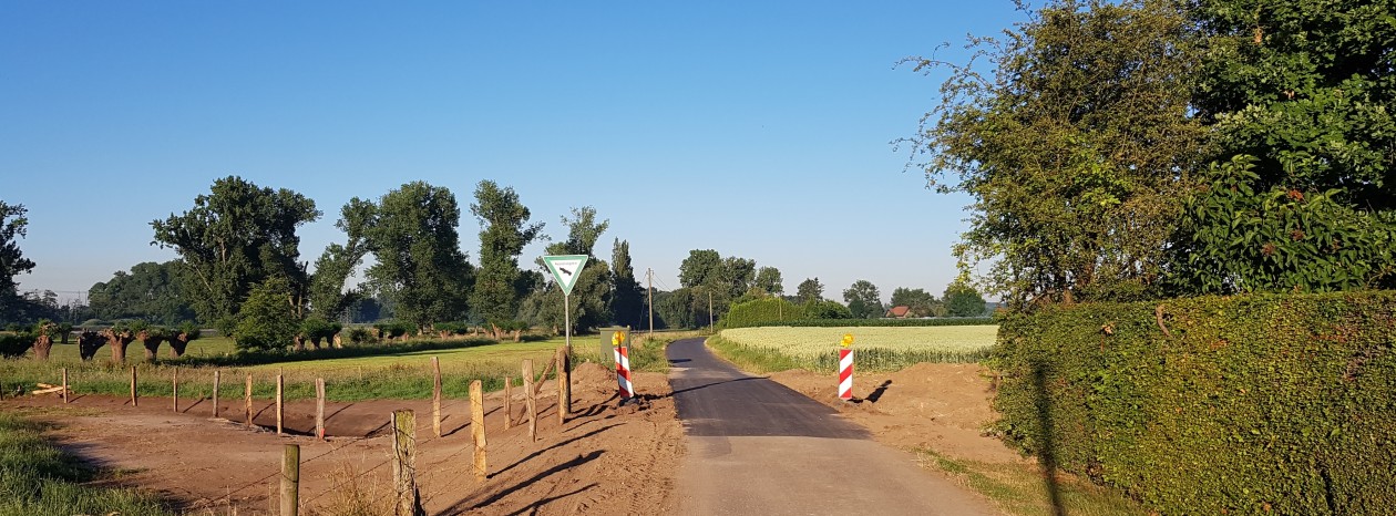 15.06.2017: Durchfahrt Clörath/Clörather Mühle wieder frei!